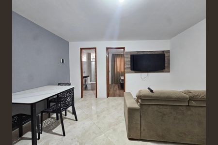 sala de apartamento para alugar com 1 quarto, 40m² em Brotas, Salvador