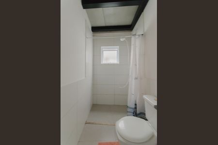 Banheiro de kitnet/studio para alugar com 1 quarto, 25m² em Cambuci, São Paulo