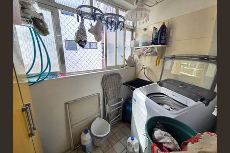 Área de Serviço de apartamento para alugar com 2 quartos, 68m² em Cidade Ocian, Praia Grande