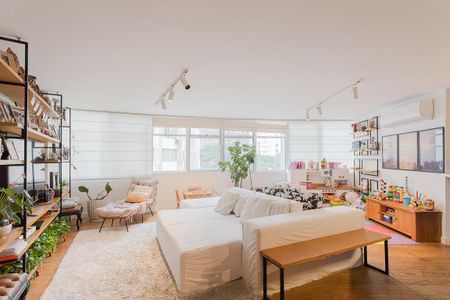 Sala de apartamento à venda com 3 quartos, 180m² em Jardim Paulistano, São Paulo