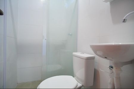 Banheiro de apartamento para alugar com 1 quarto, 22m² em Paraíso, Sapucaia do Sul