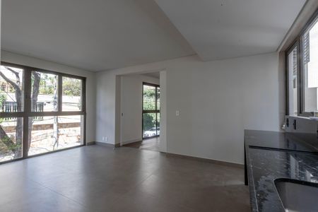 Sala de apartamento à venda com 1 quarto, 80m² em Anchieta, Belo Horizonte