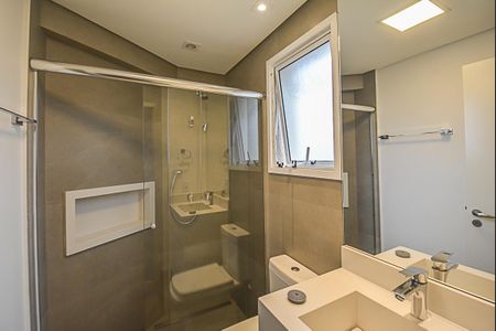 Apartamento para alugar com 131m², 3 quartos e 2 vagas Apartamento para alugar com 131m², 3 quartos e 2 vagasBanheiro da Suíte 3