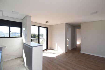 Sala/Cozinha de apartamento para alugar com 2 quartos, 60m² em Campina do Siqueira, Curitiba