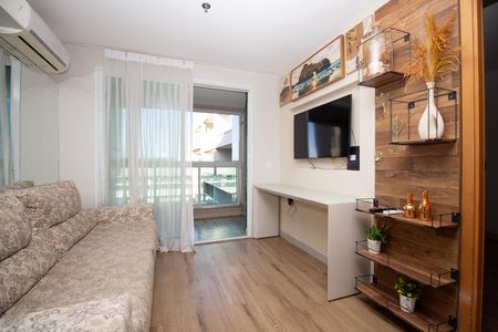 Sala de apartamento para alugar com 1 quarto, 40m² em Asa Sul, Brasília