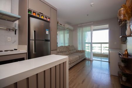 Apartamento para alugar com 40m², 1 quarto e 1 vaga Apartamento para alugar com 40m², 1 quarto e 1 vagaHall