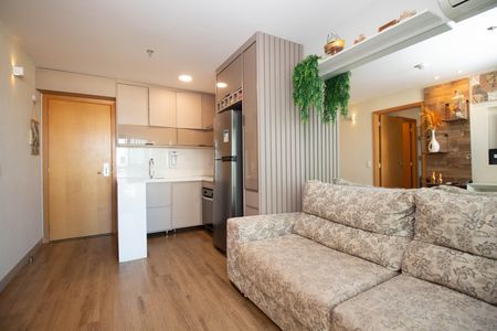 Sala de apartamento para alugar com 1 quarto, 40m² em Asa Sul, Brasília
