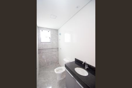 Banheiro da Suíte de casa para alugar com 2 quartos, 120m² em Tres Barras, Contagem