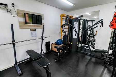 Apartamento à venda com 49m², 2 quartos e 1 vaga Apartamento à venda com 49m², 2 quartos e 1 vagaÁrea comum - Academia