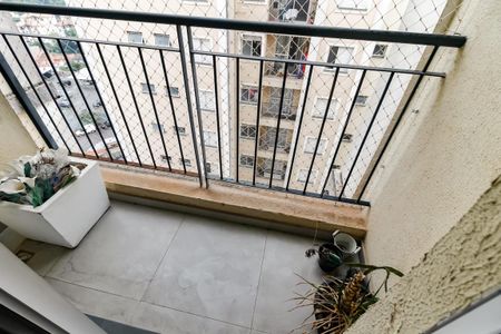 Varanda da Sala de apartamento à venda com 2 quartos, 49m² em Vila Andrade, São Paulo