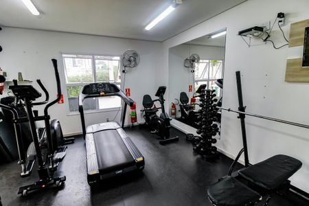 Apartamento à venda com 49m², 2 quartos e 1 vaga Apartamento à venda com 49m², 2 quartos e 1 vagaÁrea comum - Academia