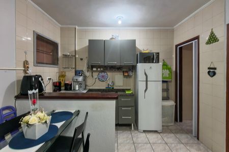 Cozinha  de apartamento para alugar com 1 quarto, 40m² em Solemar, Praia Grande