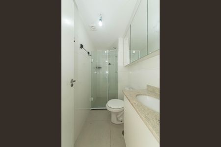 Banheiro de apartamento para alugar com 2 quartos, 45m² em Santo Amaro, São Paulo