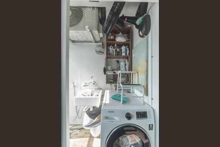 Apartamento para alugar com 39m², 1 quarto e 1 vaga Apartamento para alugar com 39m², 1 quarto e 1 vagaCozinha - Lavanderia Integrada