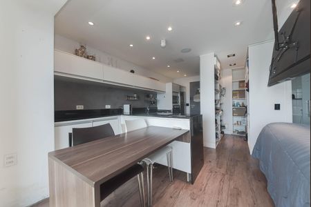 Sala - Home Office de apartamento para alugar com 1 quarto, 39m² em Brooklin, São Paulo
