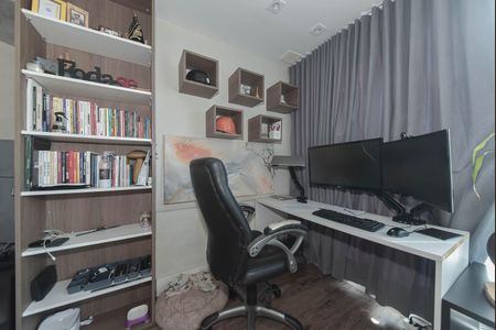 Sala - Home Office de apartamento para alugar com 1 quarto, 39m² em Brooklin, São Paulo
