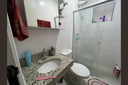 Banheiro de apartamento para alugar com 1 quarto, 30m² em Vila Dom Pedro Ii, São Paulo
