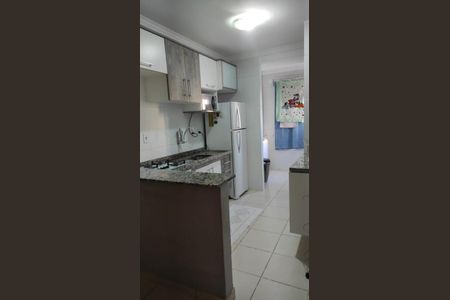 Cozinha de apartamento para alugar com 2 quartos, 60m² em Jardim do Estádio, Santo André