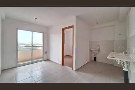 Sala/Cozinha/Área de serviço  de apartamento à venda com 2 quartos, 39m² em Lapa de Baixo, São Paulo