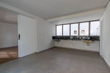 Sala de apartamento à venda com 1 quarto, 44m² em Anchieta, Belo Horizonte