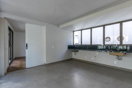 Sala de apartamento à venda com 1 quarto, 44m² em Anchieta, Belo Horizonte