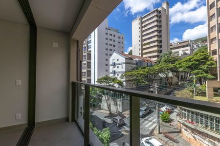 Varanda de apartamento à venda com 2 quartos, 69m² em Anchieta, Belo Horizonte