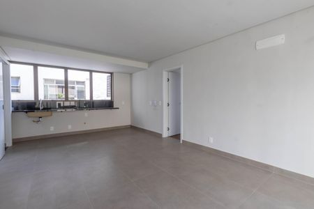 Sala de apartamento à venda com 2 quartos, 69m² em Anchieta, Belo Horizonte