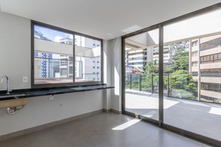 Apartamento à venda com 136m², 2 quartos e 2 vagas Apartamento à venda com 136m², 2 quartos e 2 vagasSala