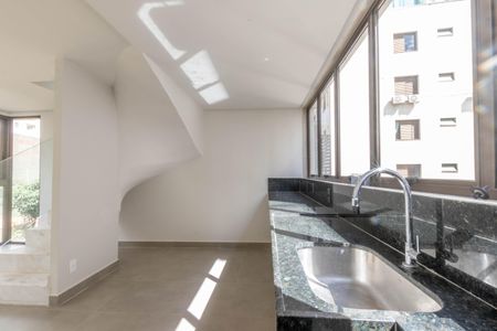 Cozinha de apartamento à venda com 1 quarto, 84m² em Anchieta, Belo Horizonte