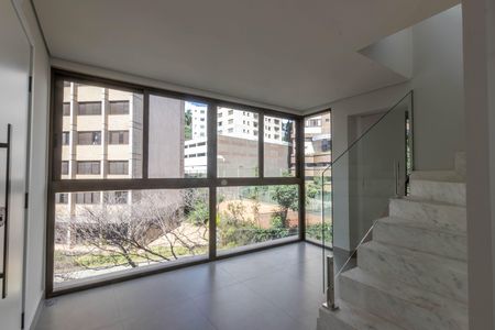 Sala de apartamento à venda com 1 quarto, 84m² em Anchieta, Belo Horizonte