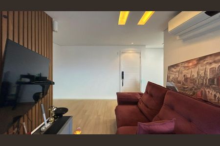 Sala de apartamento para alugar com 2 quartos, 74m² em Jardim Caravelas, São Paulo