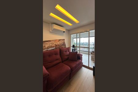 Sala de apartamento para alugar com 2 quartos, 74m² em Jardim Caravelas, São Paulo