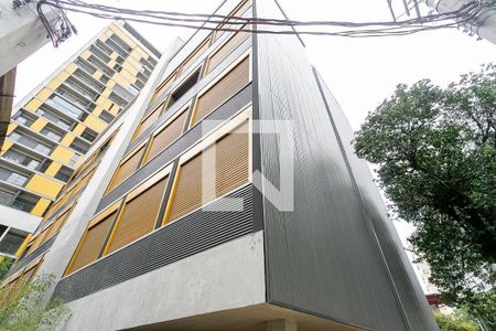 Studio para alugar com 25m², 1 quarto e sem vaga Studio para alugar com 25m², 1 quarto e sem vagaFachada