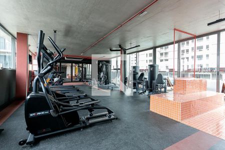 Studio para alugar com 25m², 1 quarto e sem vaga Studio para alugar com 25m², 1 quarto e sem vagaAcademia