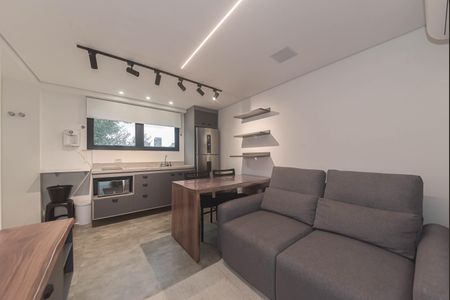 Sala de apartamento para alugar com 1 quarto, 42m² em Vila Cordeiro, São Paulo