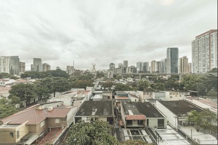 Vista do Quarto de apartamento para alugar com 1 quarto, 42m² em Vila Cordeiro, São Paulo