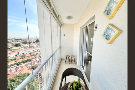 Varanda da Sala de apartamento à venda com 3 quartos, 89m² em Vila Ester (zona Norte), São Paulo