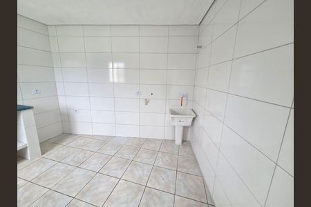 Cozinha de casa para alugar com 2 quartos, 90m² em Quietude, Praia Grande