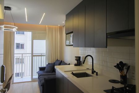 Cozinha de apartamento à venda com 2 quartos, 35m² em Vila Graciosa, São Paulo