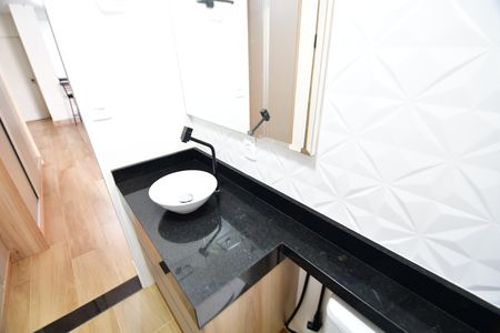 Banheiro de kitnet/studio à venda com 1 quarto, 47m² em Botafogo, Campinas