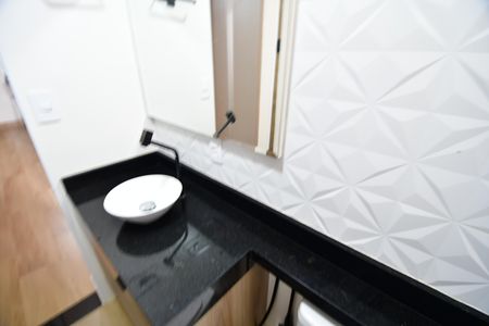 Banheiro de kitnet/studio à venda com 1 quarto, 47m² em Botafogo, Campinas