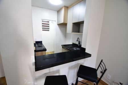 Studio à venda com 47m², 1 quarto e sem vagaCozinha