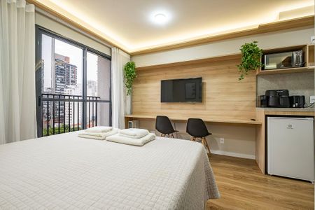 Studio para alugar com 27m², 1 quarto e sem vaga Studio para alugar com 27m², 1 quarto e sem vagaStudio