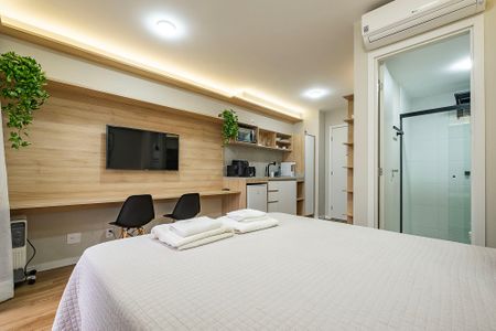 Studio de kitnet/studio para alugar com 1 quarto, 27m² em Pinheiros, São Paulo