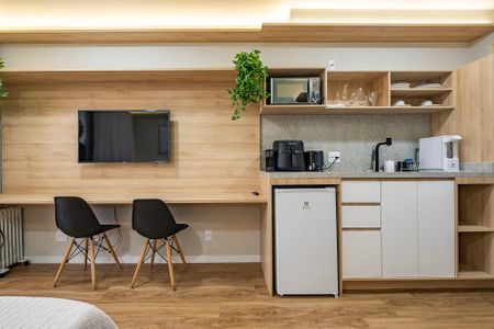 Studio de kitnet/studio para alugar com 1 quarto, 27m² em Pinheiros, São Paulo
