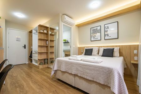 Studio de kitnet/studio para alugar com 1 quarto, 27m² em Pinheiros, São Paulo
