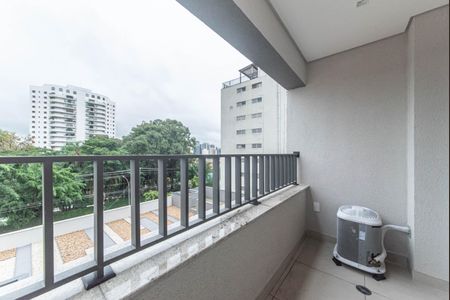 Studio para alugar com 24m², 1 quarto e sem vaga Studio para alugar com 24m², 1 quarto e sem vagaVaranda