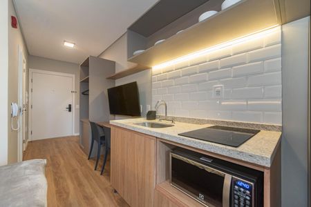 Studio  de kitnet/studio para alugar com 1 quarto, 24m² em Santo Amaro, São Paulo