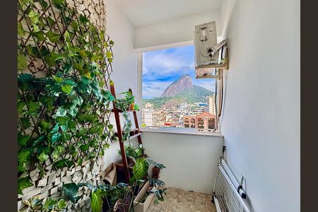 Varanda da sala de apartamento para alugar com 2 quartos, 90m² em Leblon, Rio de Janeiro