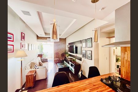Sala de apartamento para alugar com 2 quartos, 90m² em Leblon, Rio de Janeiro